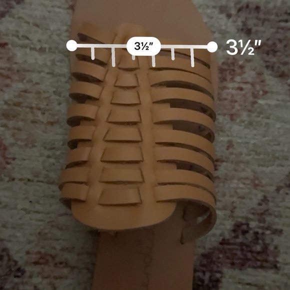 BNIB Splendid Talula Huarache Sandal in Natural - Picture 5 of 5